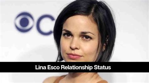 lina esco relationship|More.